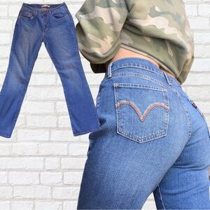 Levi 515 Denim Bootcut Denim Women’s Jeans Size 8